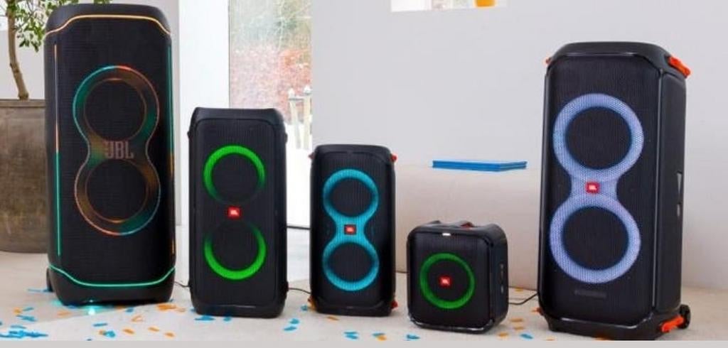 Gezocht: Defecte JBL Partybox, On-The-Go, Encore, Ophalen of Verzenden, 120 watt of meer, Overige typen, JBL