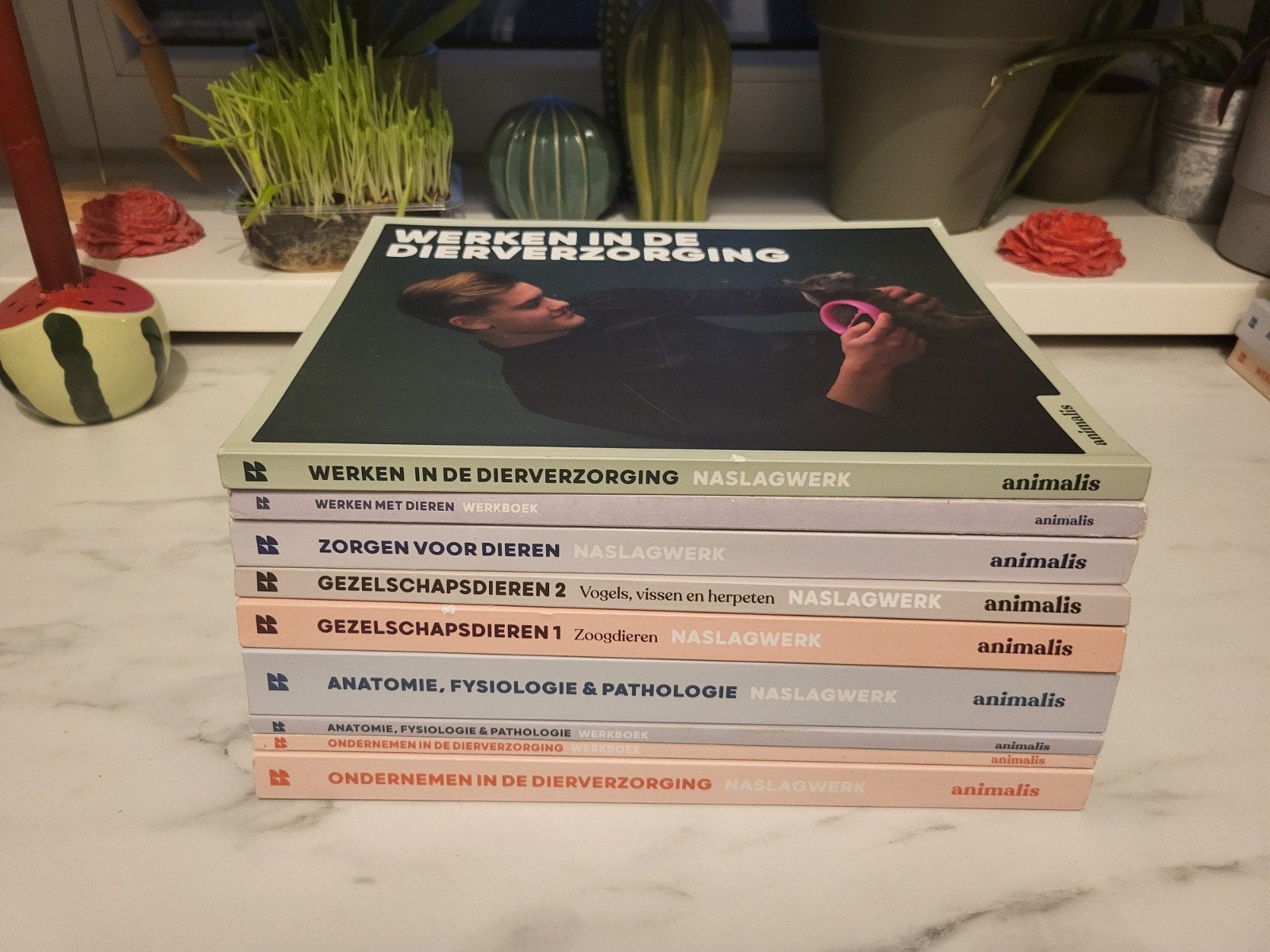 Animalis boeken MBO dierverzorging bedrijfsleider N4, Ophalen, Gelezen, Overige niveaus