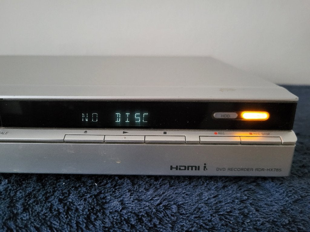 Sony RDR HX785 dvd speler met afstandsbediening, Ophalen, Zo goed als nieuw, Sony