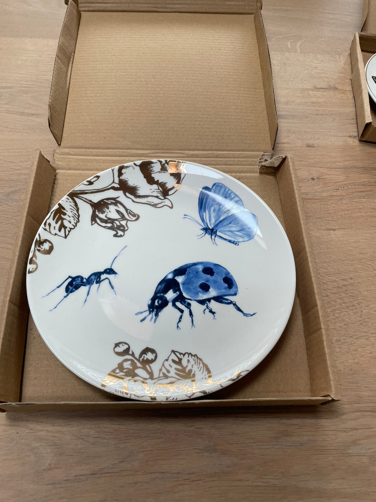 Porceleinen bord van Heinen Delfts Blauw, Ophalen of Verzenden, Nieuw