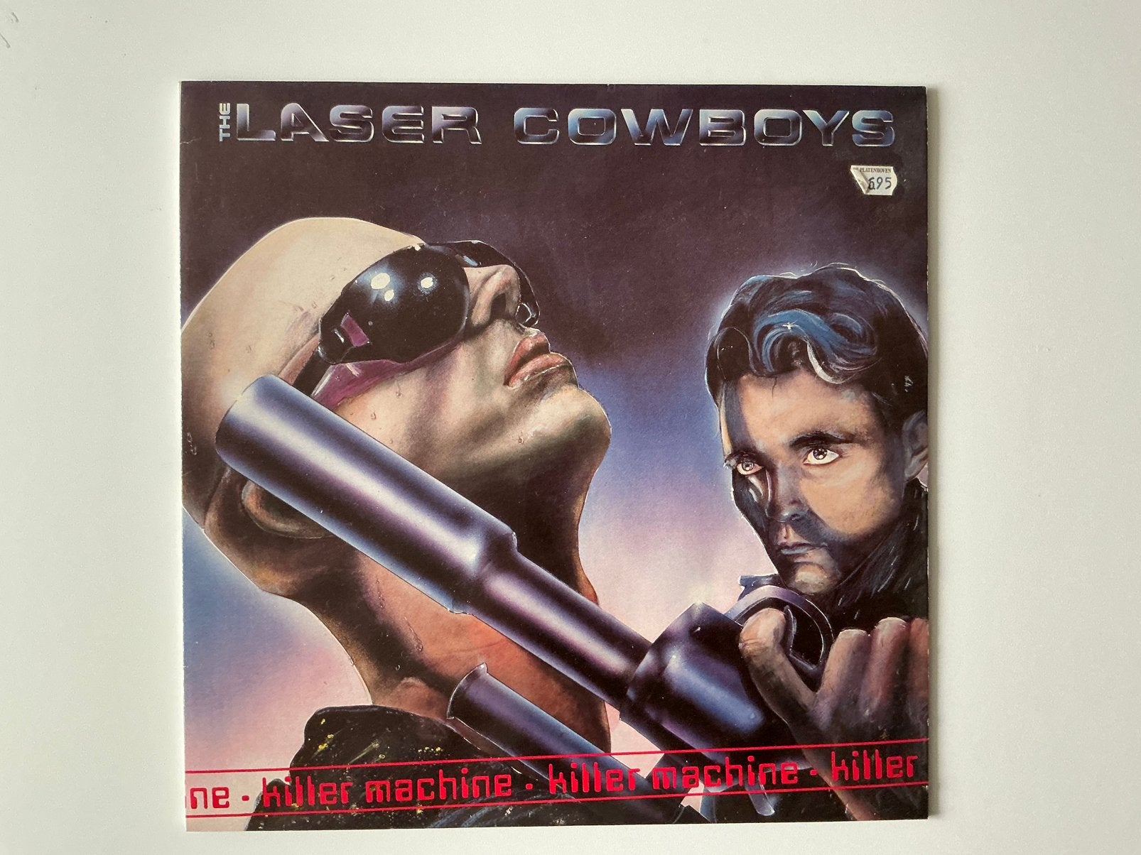The Laser Cowboys – Killer Machine Italo disco, Gebruikt, Ophalen of Verzenden, Disco, 12 inch
