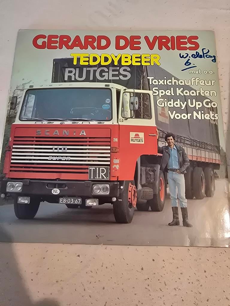 Gerard de Vries - Teddybeer (Vinyl LP), Ophalen of Verzenden, Gebruikt, 12 inch