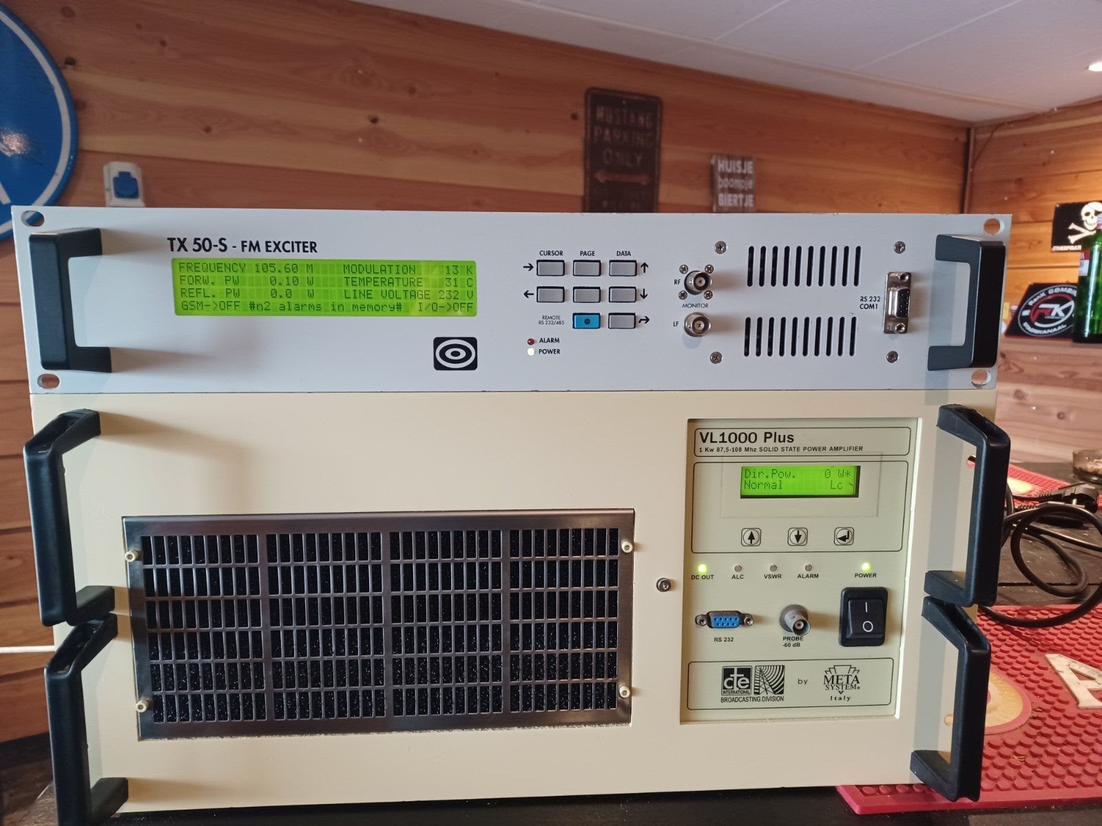 cte vl 1000 eindtrap, Ophalen, Gebruikt, Zender en Ontvanger