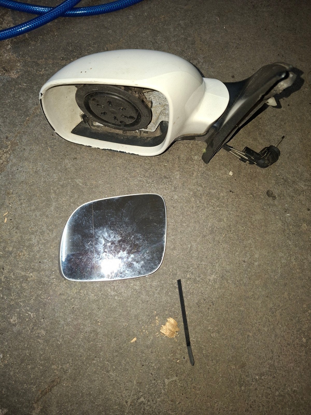 kleine spiegels vw lupo links en rechts, Auto-onderdelen, Ophalen, Volkswagen