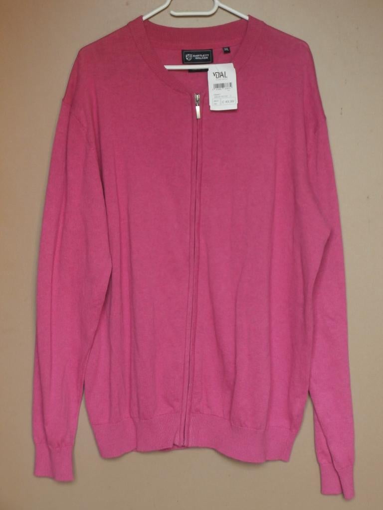Bartlett & Walker Comfort fit winter zomerjas sweater katoen, Nieuw, Overige maten, Ophalen of Verzenden, Roze