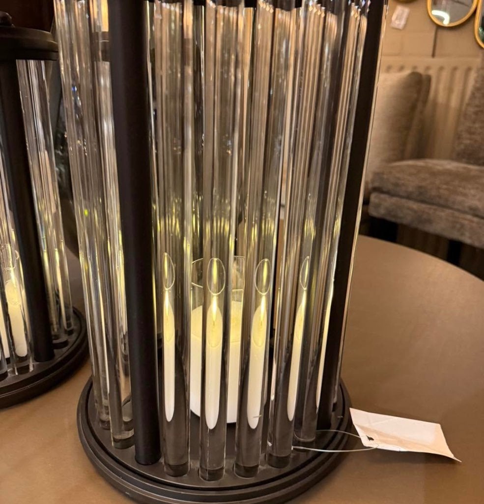 2 luxe Windlichten Faye van Richmond Interiors, Huis en Inrichting, Ophalen, Windlicht, Richmond Interiors, Nieuw