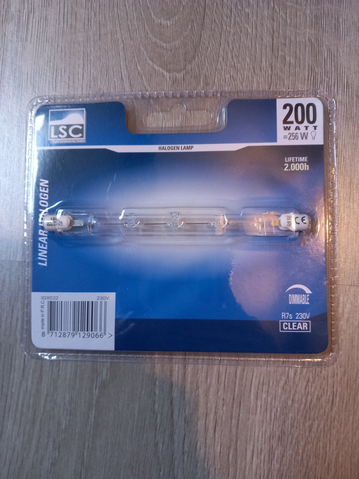 LSC Halogeenlamp R7s 200W (vervangt 256W) Dimbare Lamp, Wit, Overige merken, Nieuw, Overige fittingen