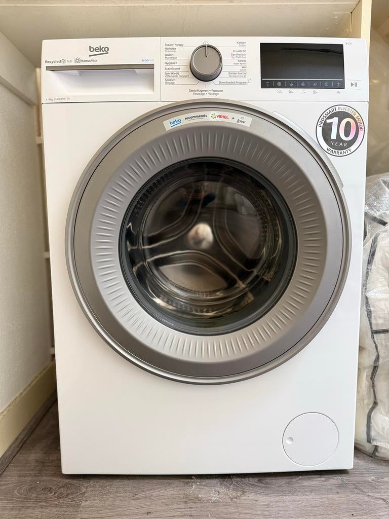 Beko Wasmachine 8kg, Witgoed en Apparatuur, Wasmachines, Ophalen, Gebruikt, Voorlader, 85 tot 90 cm