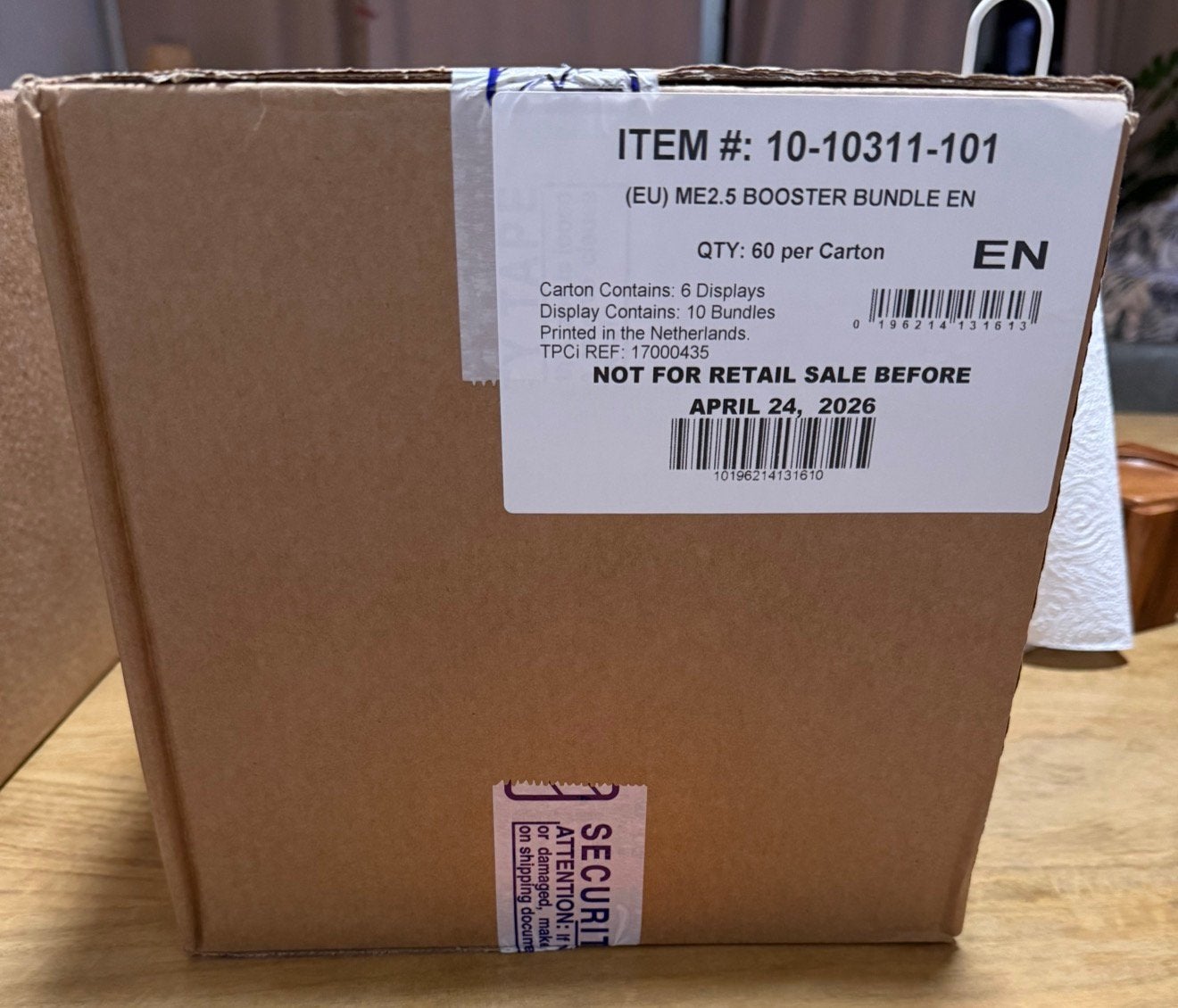 Ascended heroes Booster Bundle Master case 6 x in een case, Hobby en Vrije tijd, Ophalen of Verzenden, Nieuw