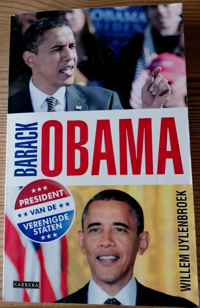 Barack Obama - President van de VS door Willem Uylenbroek., Gelezen, Verzenden, Maatschappij en Samenleving, Willem Uylenbroek