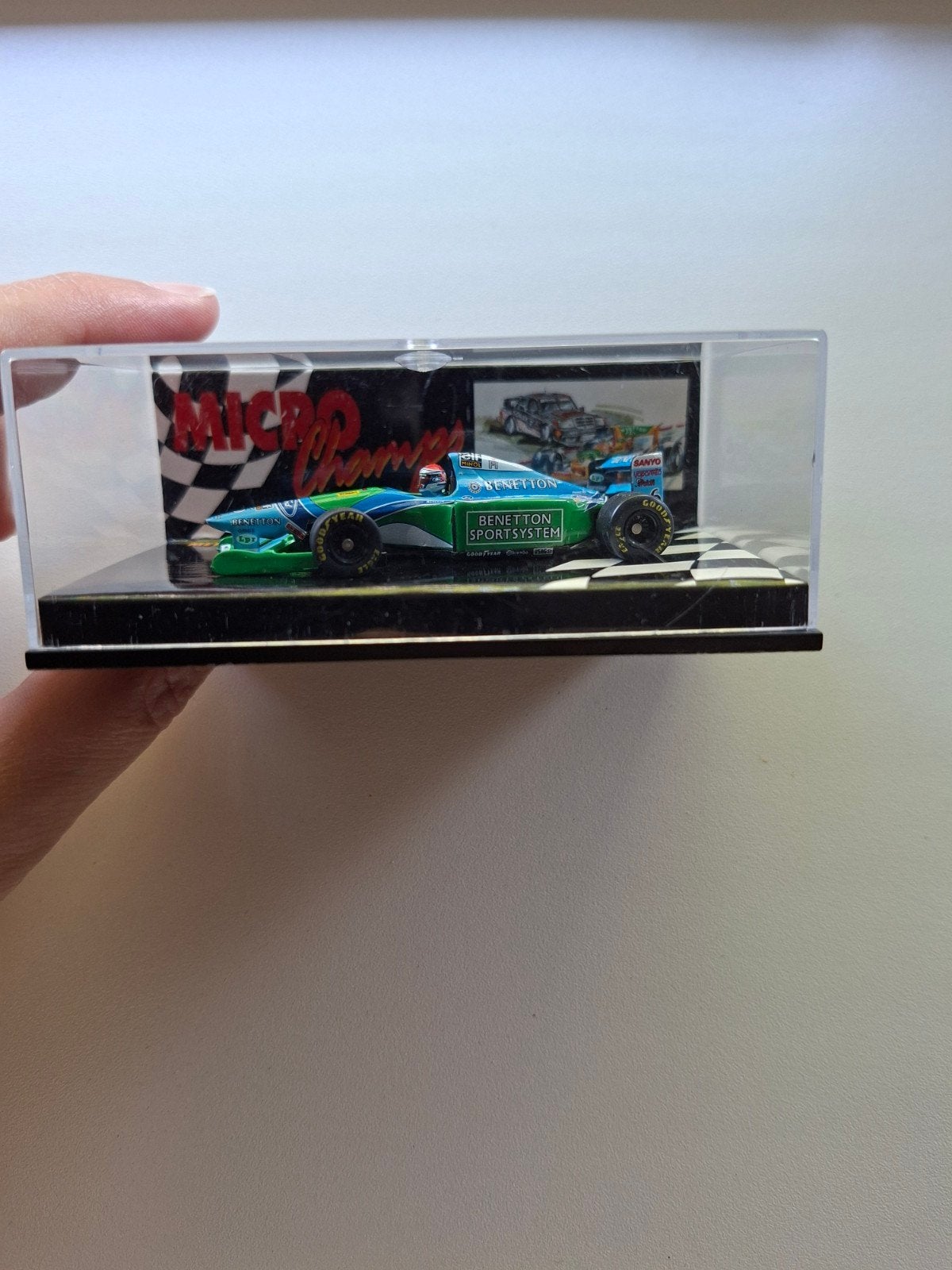 Microchamps Benetton Formule 1 Modelauto 1:64, Ophalen of Verzenden, Zo goed als nieuw, Overige typen