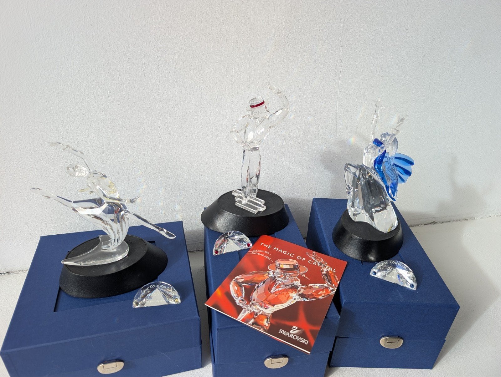 Swarovski magic of dance trilogy jaarstukken compleet, Ophalen of Verzenden, Nieuw, Figuurtje