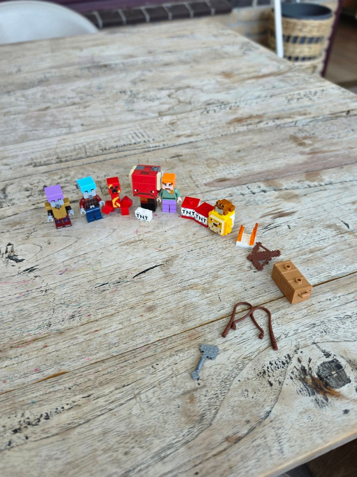 LEGO Minecraft poppetjes spulletjes, Ophalen of Verzenden