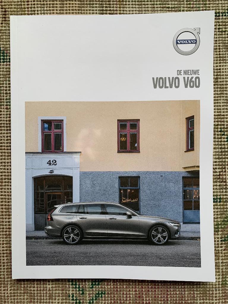 Dikke Nederlandse brochure folder Volvo V60 2018 nieuw!, Volvo, Nieuw, Volvo, Ophalen of Verzenden
