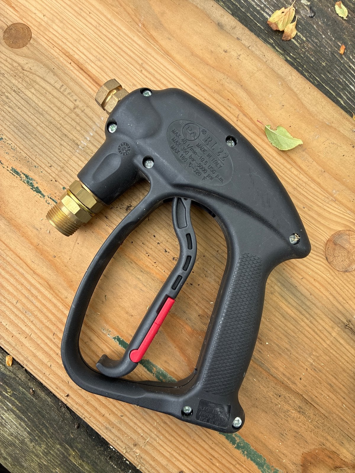 Hogedrukspuit pistool - PA RT.22 - Made in Italy