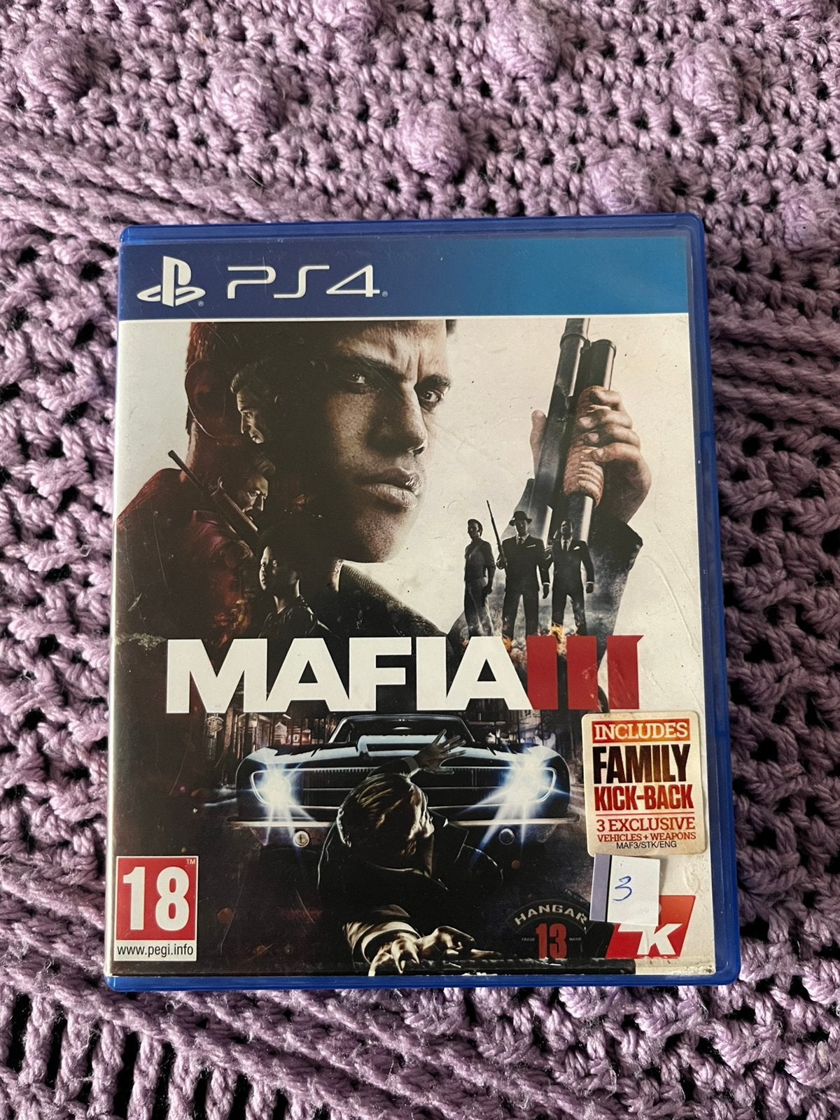 Ps spel mafia 3, Spelcomputers en Games, Avontuur en Actie, 1 speler, Ophalen of Verzenden, Zo goed als nieuw
