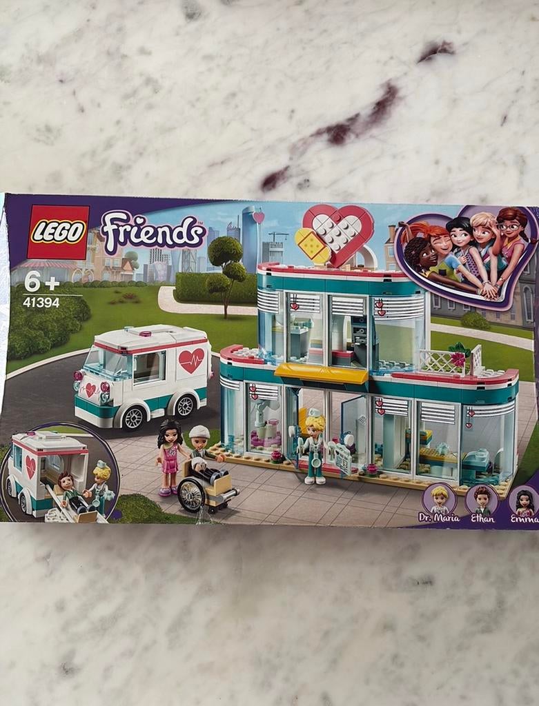 Lego Friends 41394 Heartlake City Ziekenhuis, Ophalen of Verzenden, Zo goed als nieuw, Complete set, Lego