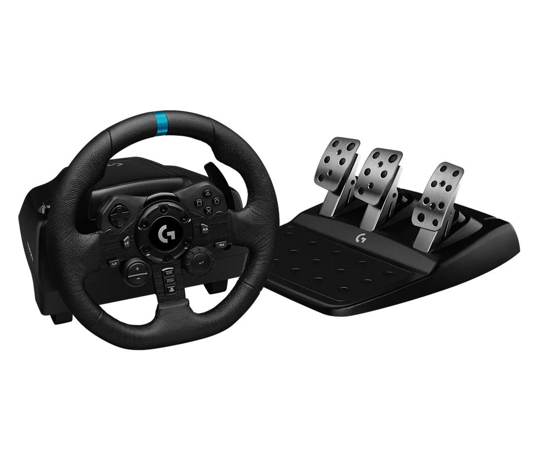 Logitech G923 usb racestuur + next level wheel stand PS5, Spelcomputers en Games, Ophalen, Zo goed als nieuw