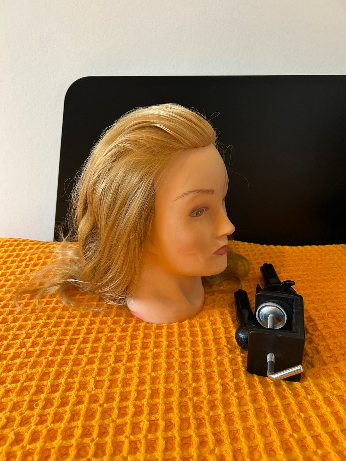 Oefenhoofd / kappershoofd met statief, Hobby en Vrije tijd, Cursusmateriaal, Ophalen of Verzenden, Zo goed als nieuw, Meerdere media