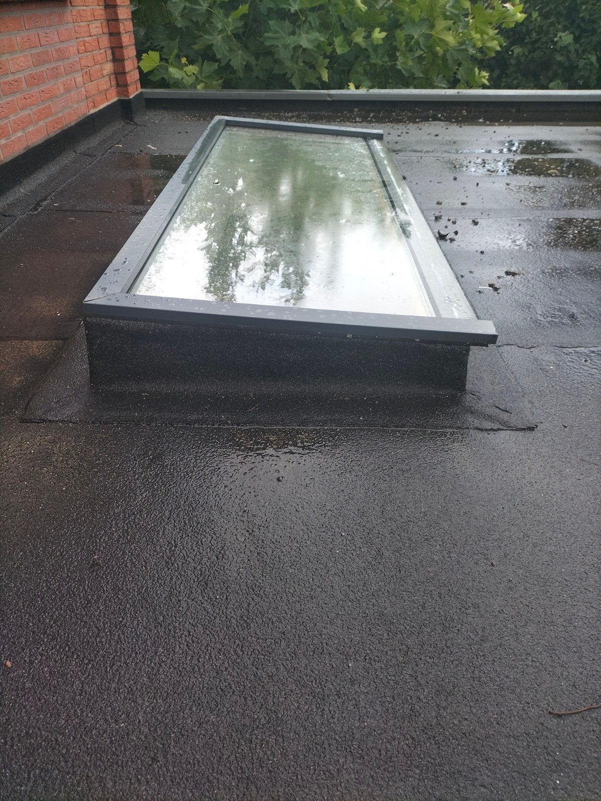 Lichtstraat voor veranda of overkapping – ca. 180 x 63 cm, Doe-het-zelf en Verbouw, Dakpannen en Dakbedekking, Zwart, 15 m² of meer