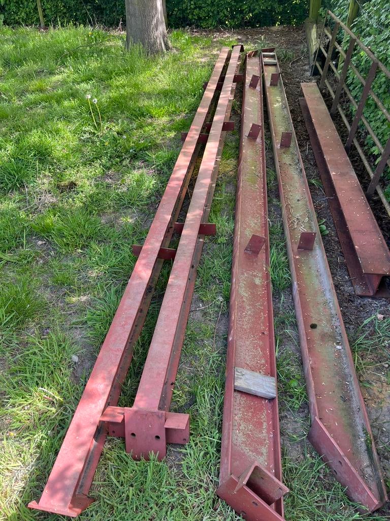 Stalen spanten (zonder been), Doe-het-zelf en Verbouw, Metalen, Ophalen, Gebruikt