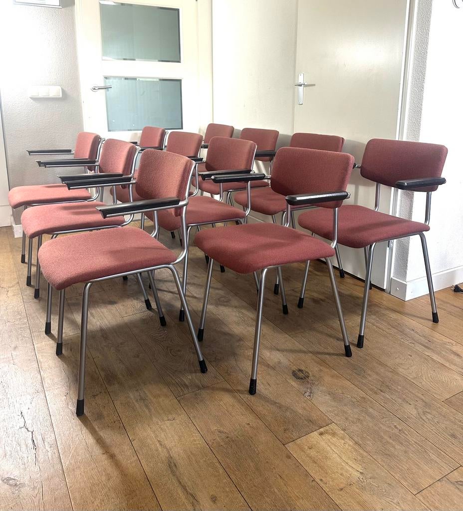 11 prachtige Gispen 1235 Cirrus stoelen A.Cordemeyer jr 60, Huis en Inrichting, Stoelen, Overige kleuren, Ophalen of Verzenden