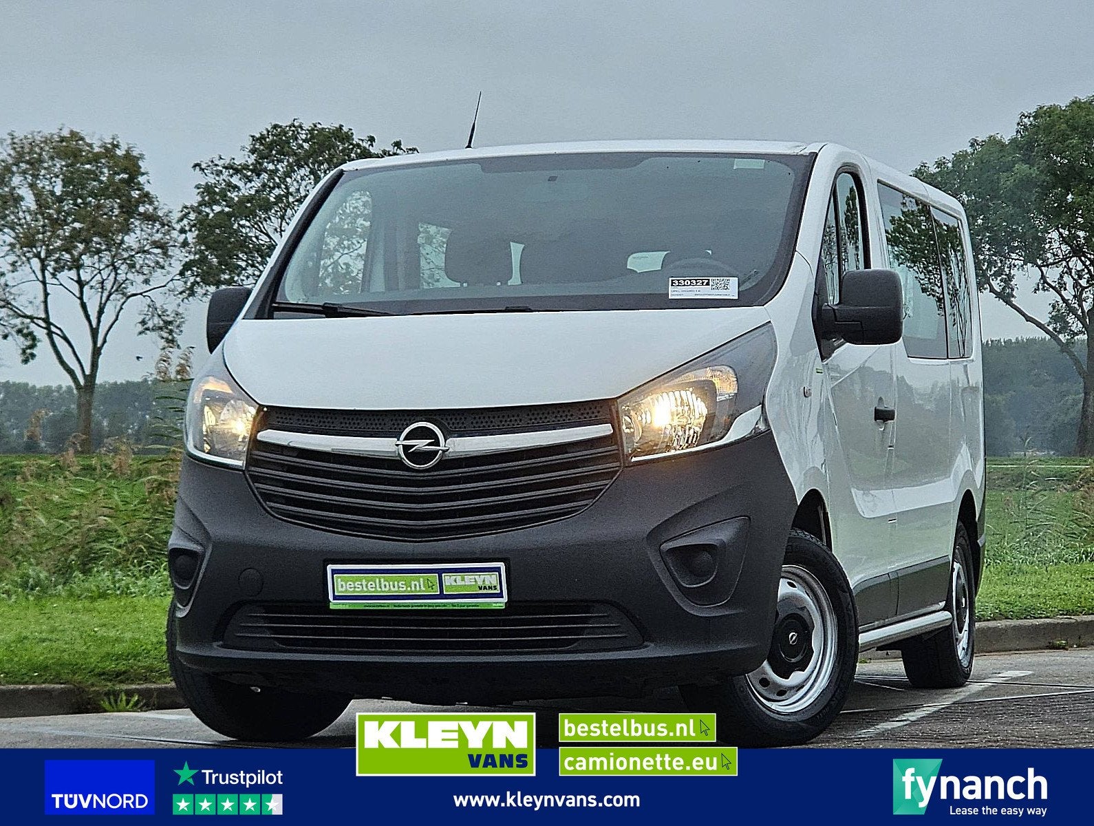 OPEL VIVARO 1.6 l1h1 kombi 9p airco, Euro 6, 95 pk, Wit, Bedrijf