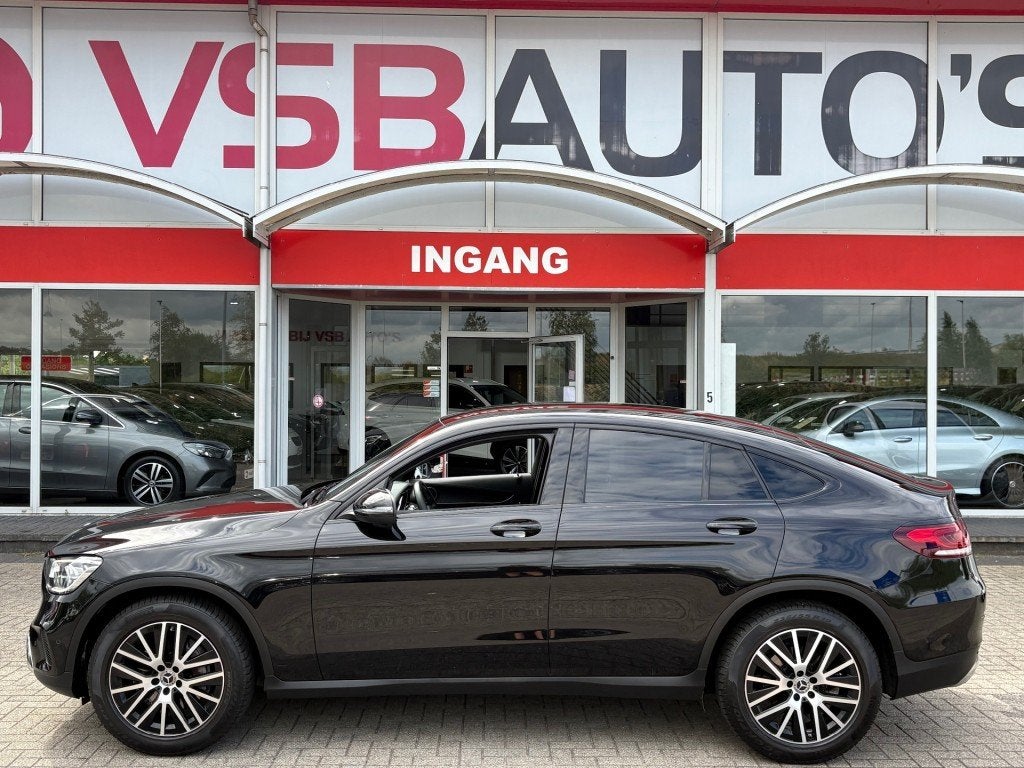 Mercedes-benz GLC COUPE GLC 200 AUT. 211PK LED LEER NAVIGATI, Auto's, Automaat, Gebruikt, Huisgarantie, Met garantie (alle)