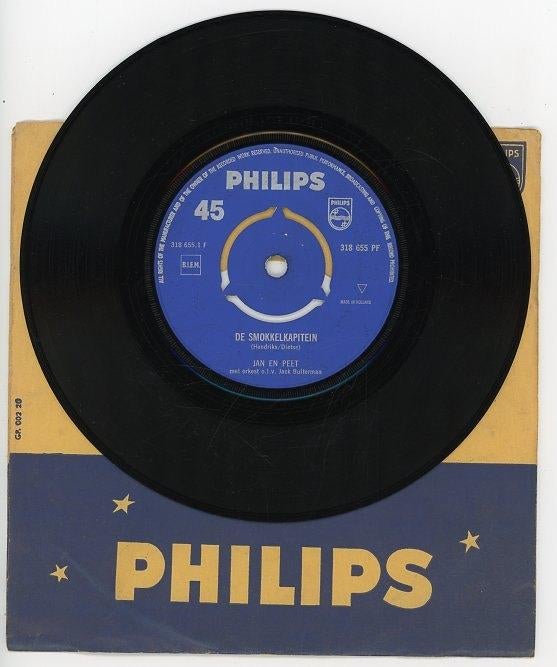 Single van Jan & Peet uit 1962, Ophalen of Verzenden, Gebruikt, 12 inch, Levenslied of Smartlap