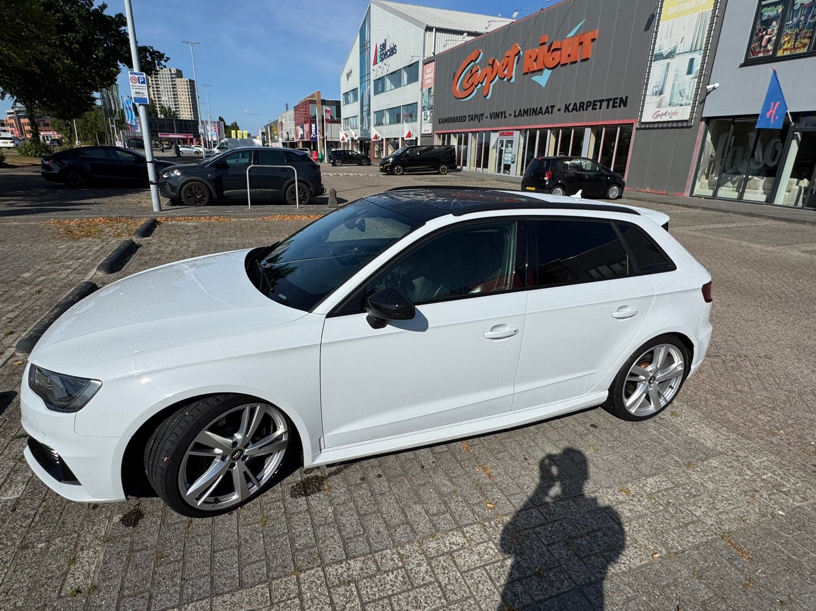 Audi RS3 2.5 270KW Sportback 2016 Wit, Automaat, Zwart, RS3, 367 pk