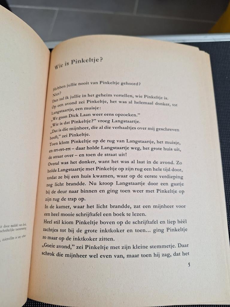 Boek Pinkeltje en zijn vriendjes, Ophalen of Verzenden, Gelezen, Dick Laan, Fictie