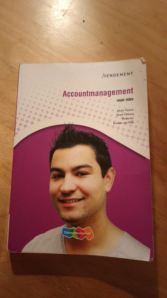 Account management voor MBO, rendement, Boeken, Ophalen of Verzenden, Zo goed als nieuw, Henk Ottema; Henk Tijssen, Nederlands