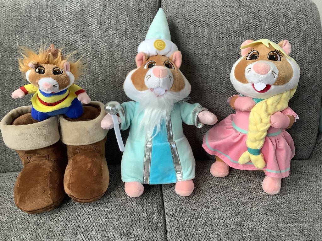 AH Efteling hamsters Klein Duimpje, fakir, Rapunzel 6,-/stuk, Ophalen of Verzenden, Zo goed als nieuw, Overige typen