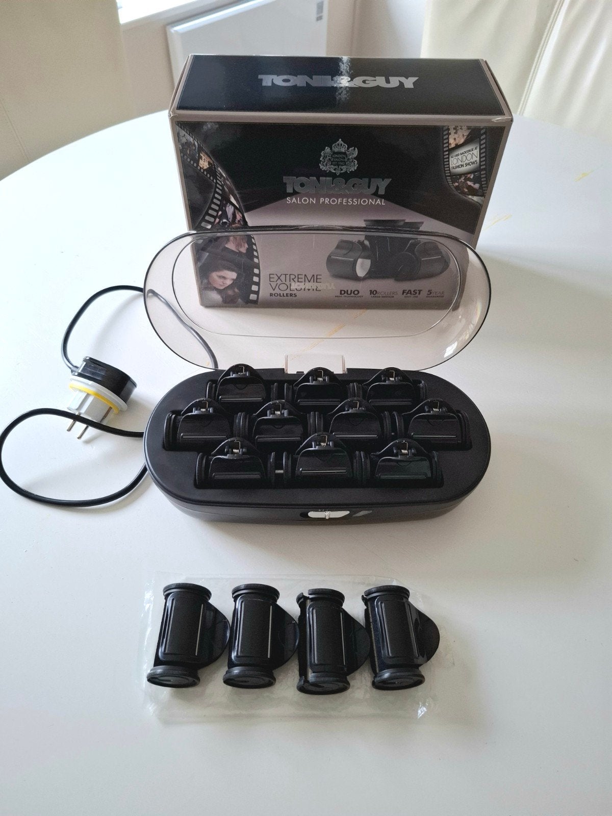 Toni&Guy Extreme Volume Rollers - Haarstyling Set, Ophalen, Zo goed als nieuw, Haarverzorging