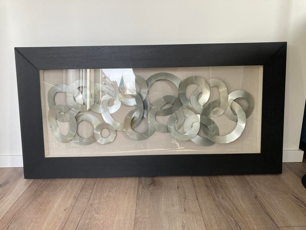 3D wanddecoratie - wandsculptuur, Ophalen, Zo goed als nieuw