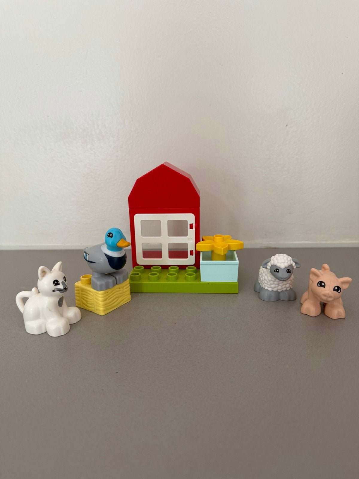lego duplo boerderij set met dieren, Ophalen of Verzenden, Gebruikt, Overige merken