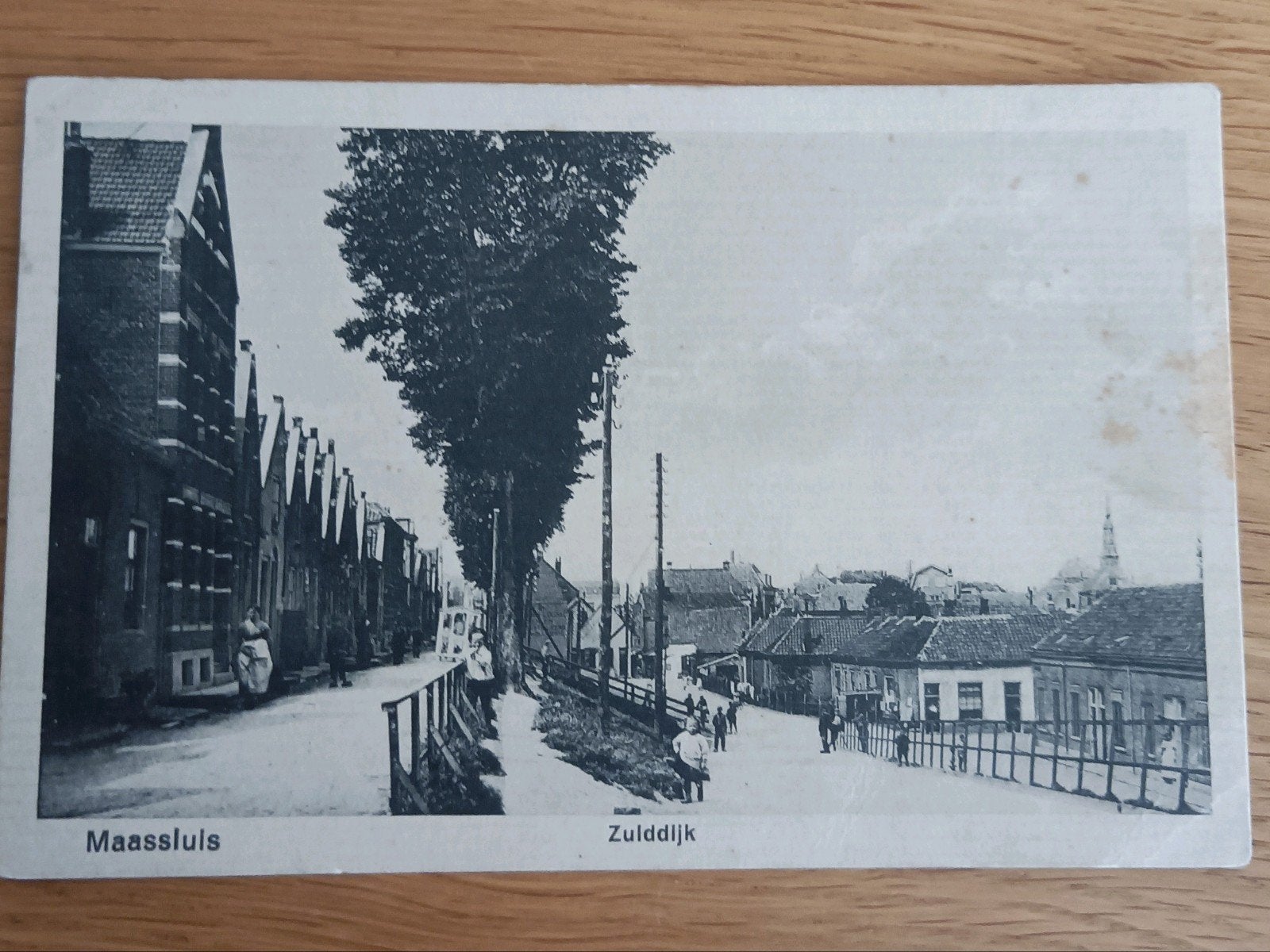Ansichtkaart Maassluis Zuiddijk, Ophalen of Verzenden, Voor 1920, Gelopen, Zuid-Holland
