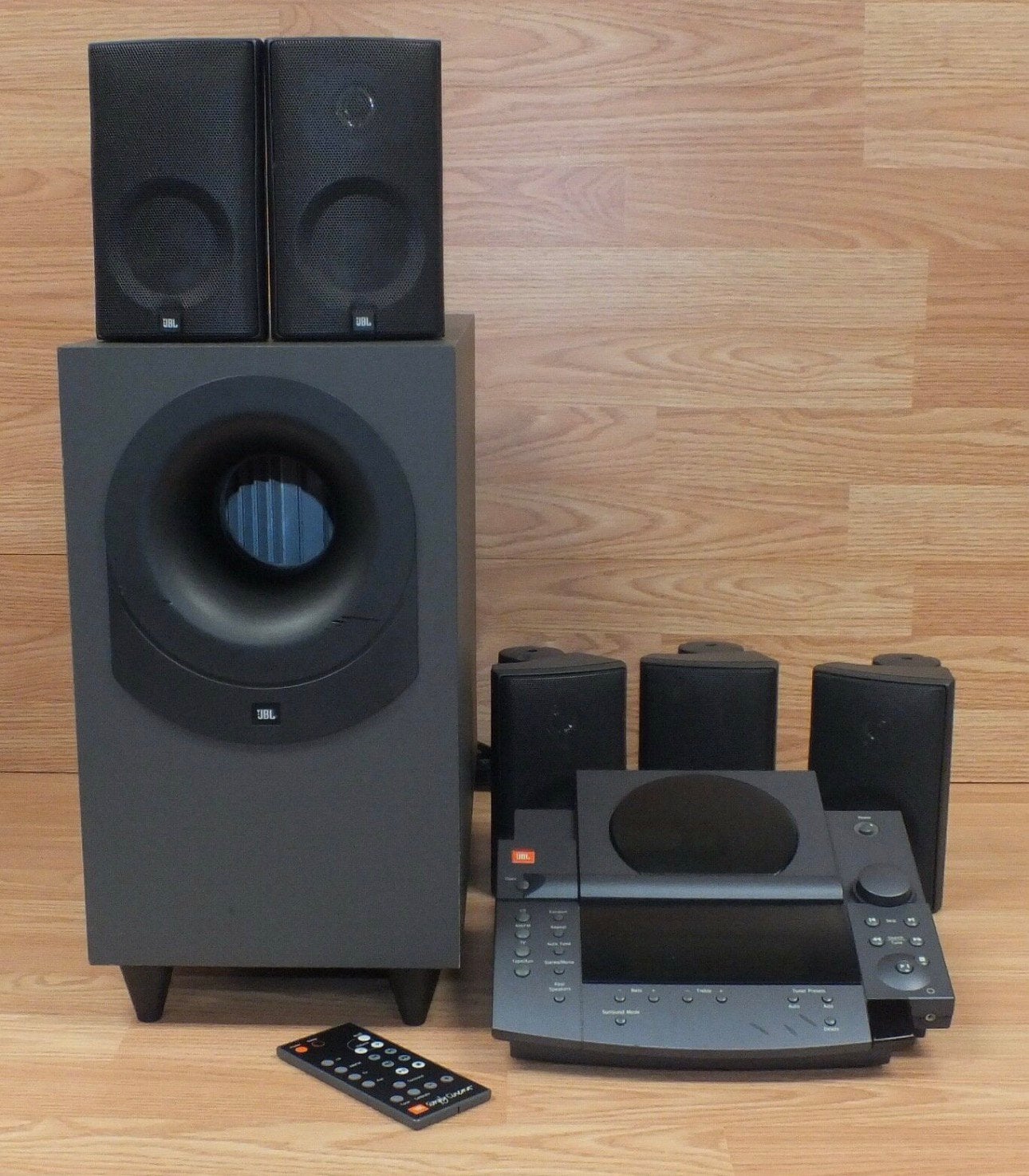 JBL simply Home cinema Bass 550, Audio, Tv en Foto, Gebruikt, 70 watt of meer, 5.1-systeem, Overige spelers
