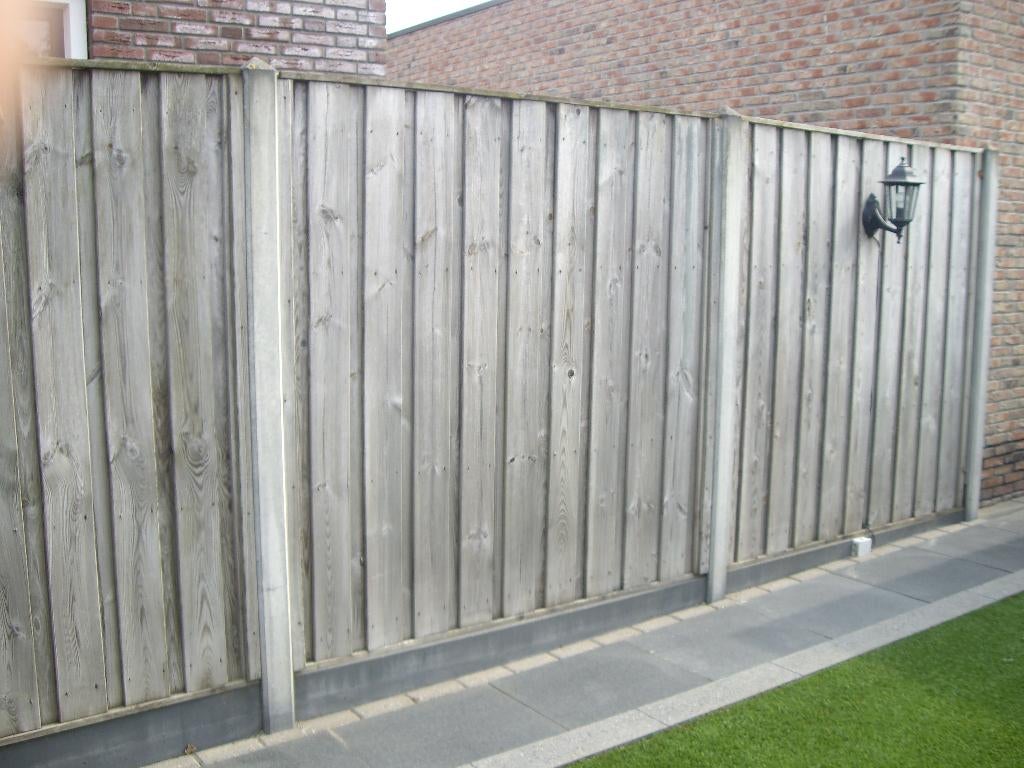 schutting, Tuin en Terras, Ophalen, 6 meter of meer, Hout, 1 tot 2 meter