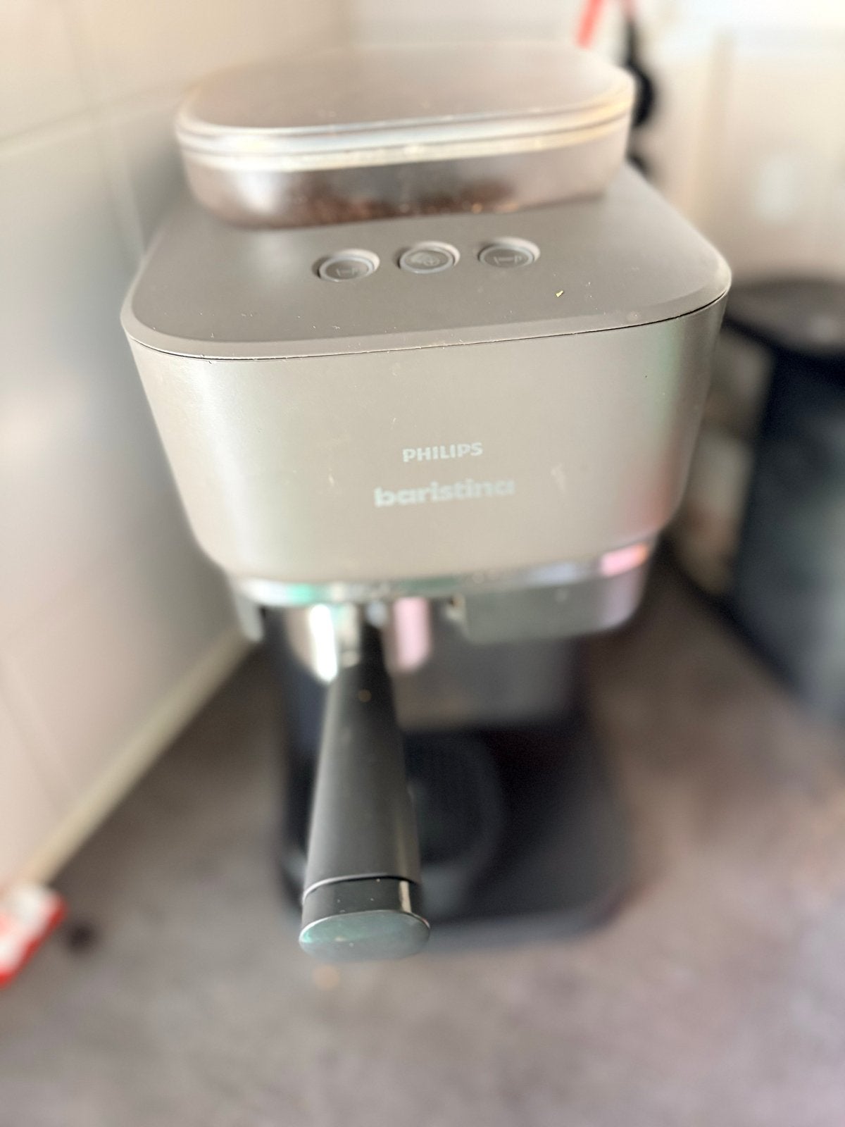 Philips Baristina koffiezetapparaat (defect), Ophalen of Verzenden, Niet werkend, Koffiemachine, Koffiebonen