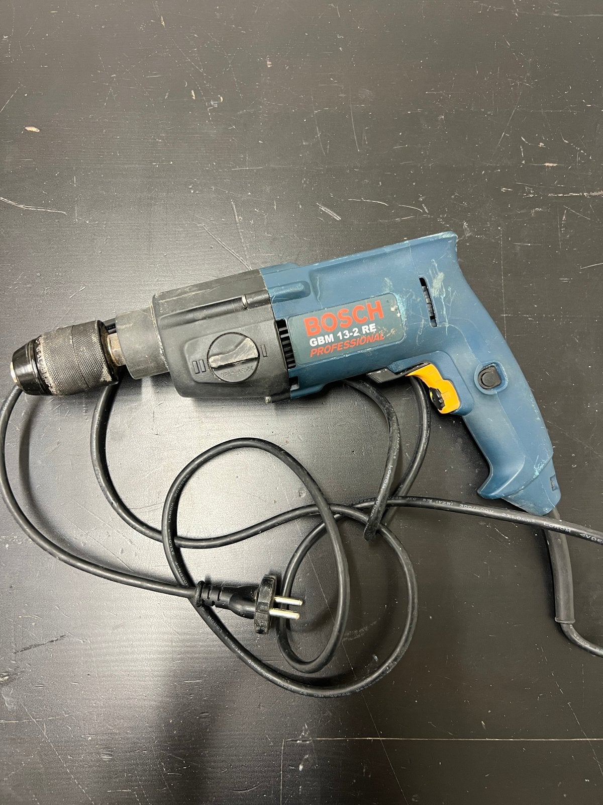 Bosch GBM 13-2 RE Professional Boormachine, Gebruikt, Variabele snelheid, 400 tot 600 watt, Ophalen