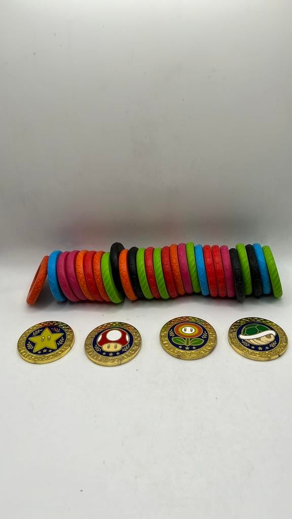 Set Mario Kart munten 01 tm 24 + extra., Verzamelen, Supermarktacties, Ophalen of Verzenden