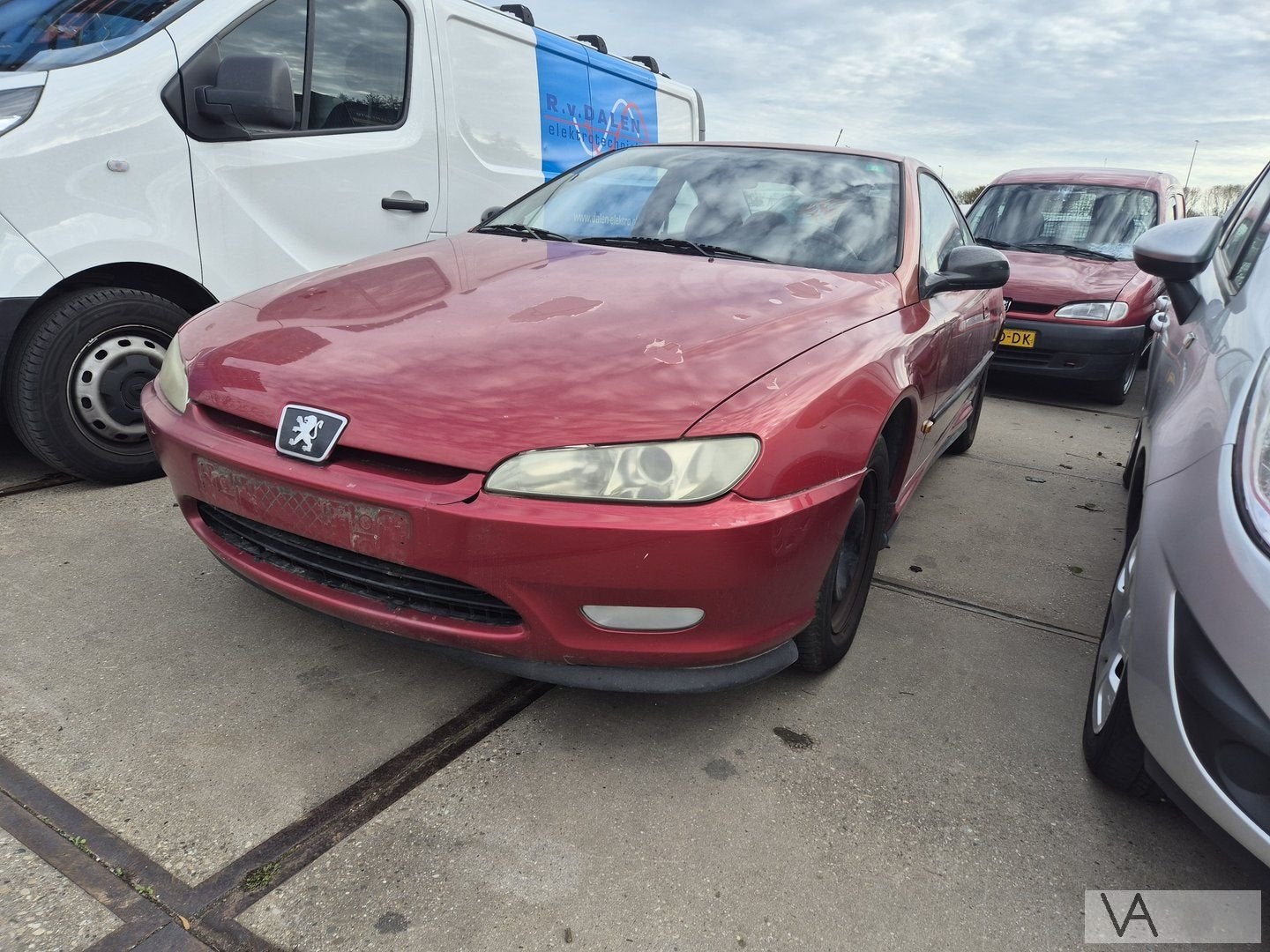 Peugeot 406 coupe 1997 2005 demontage onderdelen sloop rood, Gebruikt, -, -, Ophalen of Verzenden