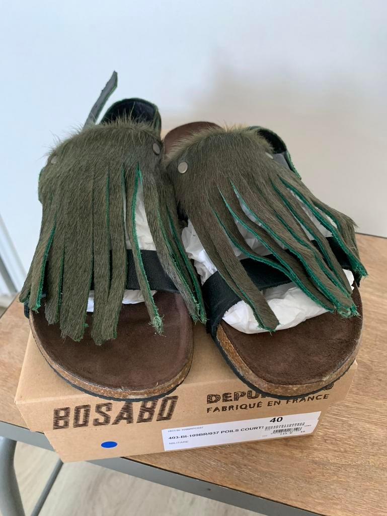 Bosabo sandalen 40 nieuw, Ophalen of Verzenden, Zo goed als nieuw, Sandalen of Muiltjes