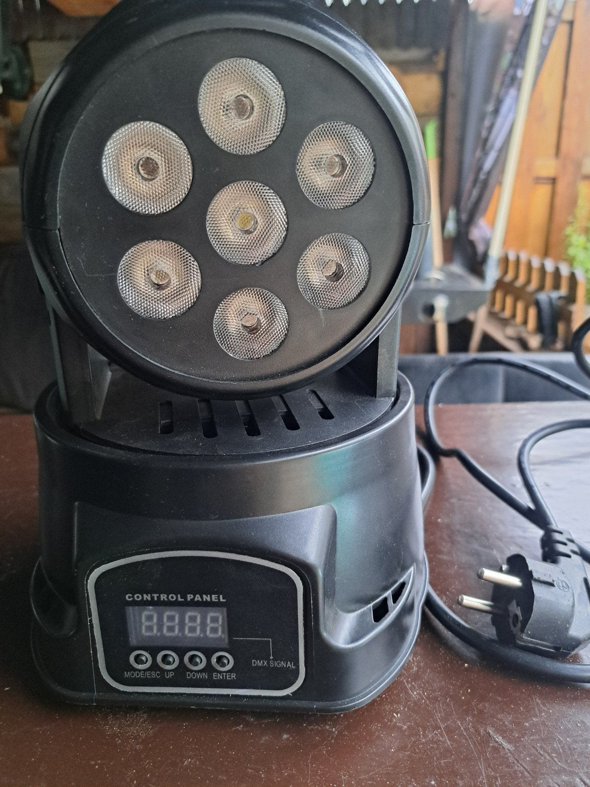 Gebruikte werkende disco flits lamp, Ophalen, Licht
