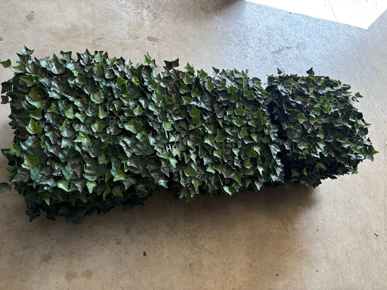 Kunsthaag Hedera (Klimop) - Realistische Groene Afscheiding, Ophalen of Verzenden, Overige soorten, Haag, Minder dan 100 cm