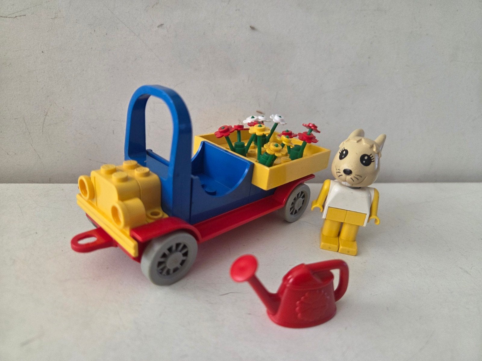 Lego Fabuland 3624 - Bloemenauto Compleet, Overige thema's, Lego, Ophalen of Verzenden, Zo goed als nieuw
