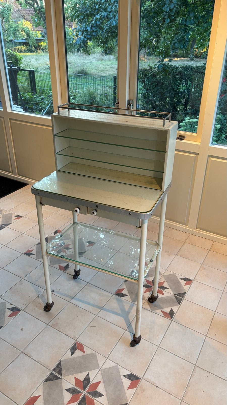 Vintage medische verzorgings trolley, Ophalen of Verzenden