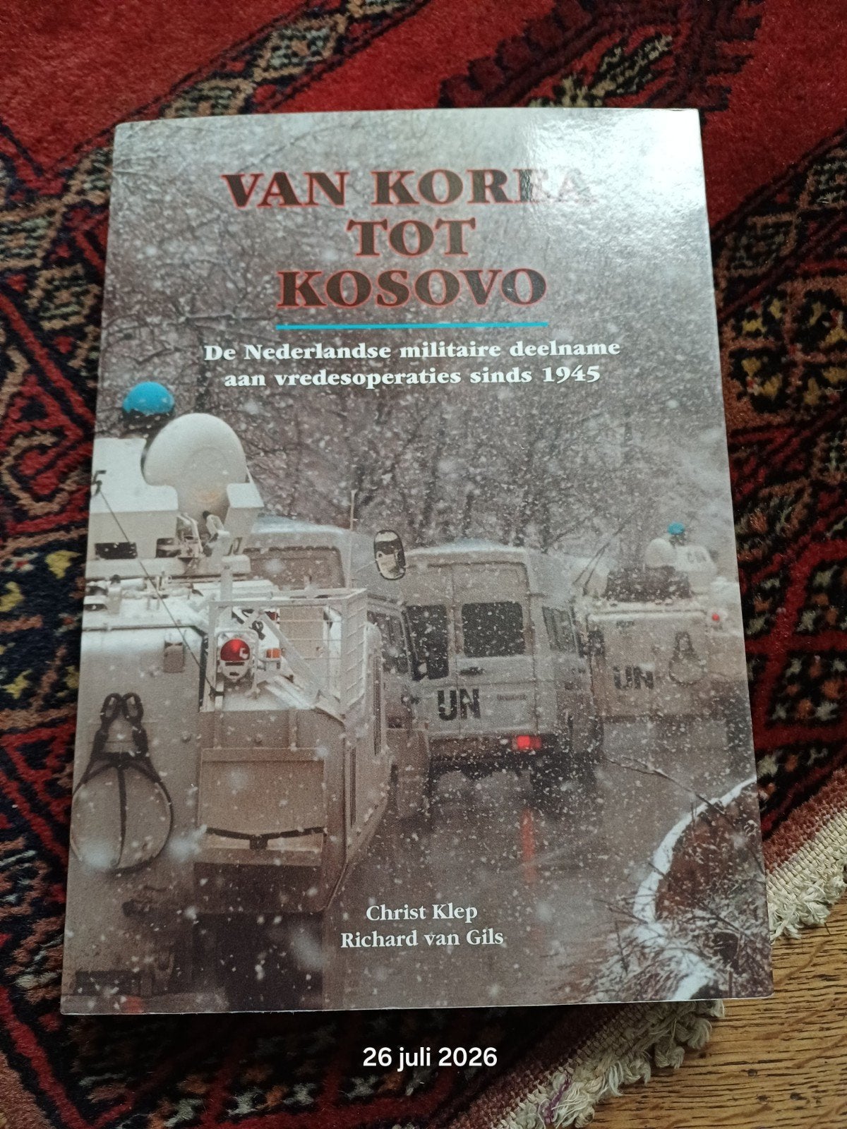 Van Korea tot Kosovo: Nederlandse militaire vredesoperaties, Ophalen of Verzenden, Zo goed als nieuw, Algemeen, 1945 tot heden