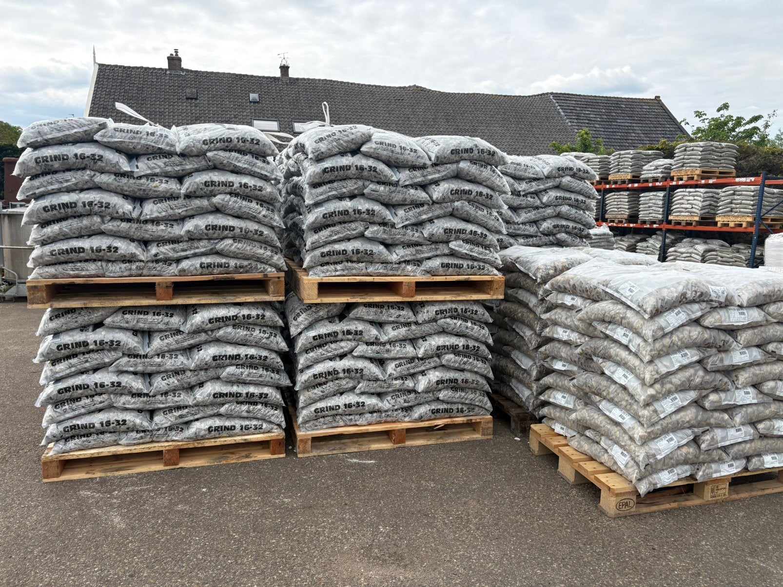 OUTLET ZAND GRIND GROND BOOMSCHORS HYDROKORRELS, Tuin en Terras, Grind, Keien en Split, Ophalen, Nieuw, Wit